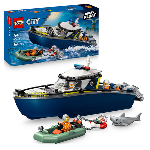 LEGO 60456 Skurkejakt med politibåt 60456 - Lego city