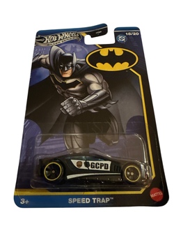 Hot Wheels Silver Batman 1:64 Speed Trap Speed Trap - Hot Wheels