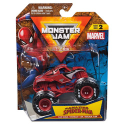 Monster Jam 1:64 Marvel Single Pack - Spider Man Spiderman - Superhelta