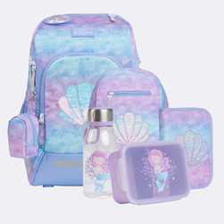 Beckmann Active Air FLX skolesekk sett, Seashell - levering februar - NYHEIT 2026 Seashell - Beckmann