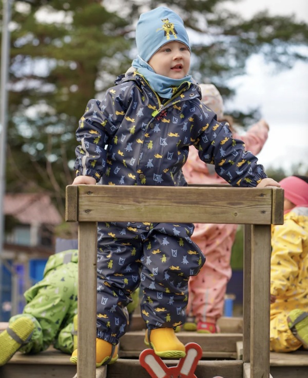 Kattnakken Heilårsregndress Hagl Marine  Marine - Kattnakken