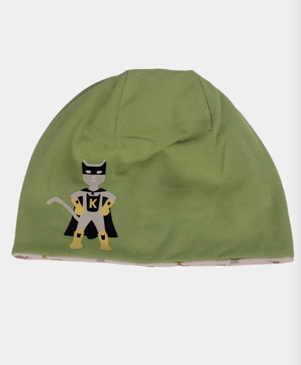 Kattnakken lue vendbar Supergrønn Supergrønn - Kattnakken