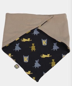 Kattnakken babysmekke vendbar Marine/Lysbark Marine/Lysbark - Kattnakken