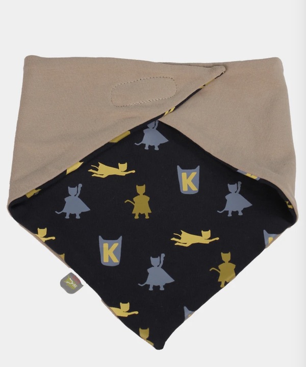 Kattnakken babysmekke vendbar Marine/Lysbark Marine/Lysbark - Kattnakken