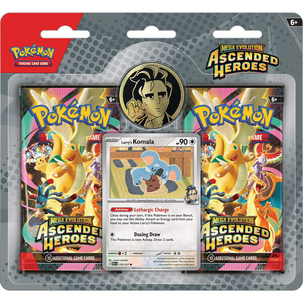 Pokémon Enhanced 2P blister ME02.5 Ascended Heroes Larry’s Komala - pokèmon
