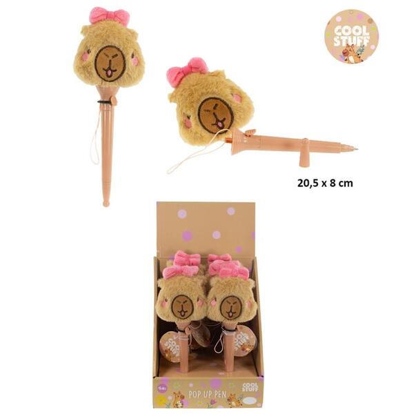 PENN POP-UP CAPYBARA TINKA COOL STUFF Brun - PAPIRKOMPANIET