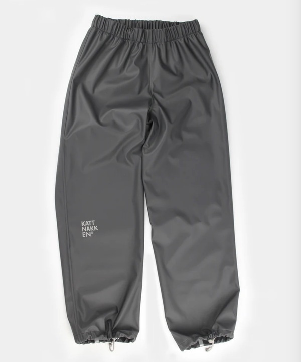 Kattnakken regnbukse lett junior  Kattesvart - Kattnakken