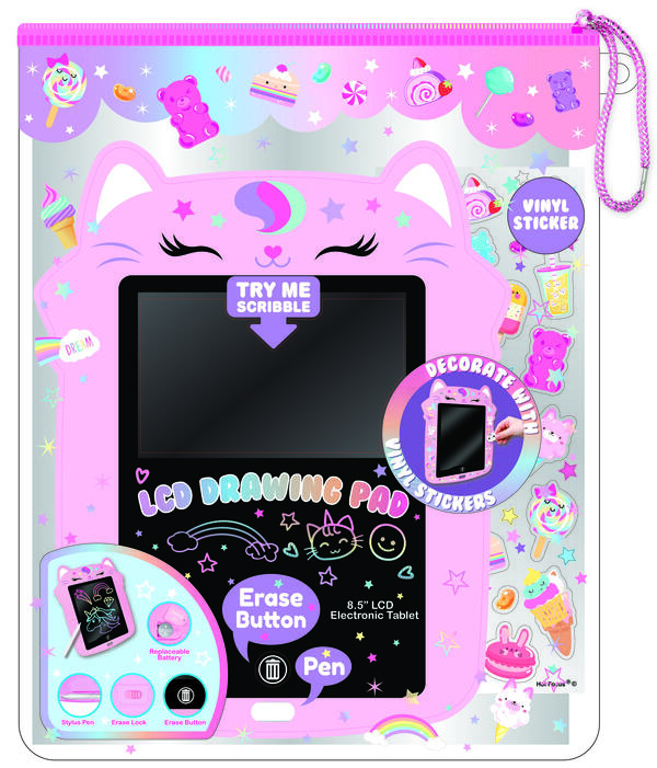 Hot Focus Sweet LCD TEGNETAVLE PAD Rosa - Salg