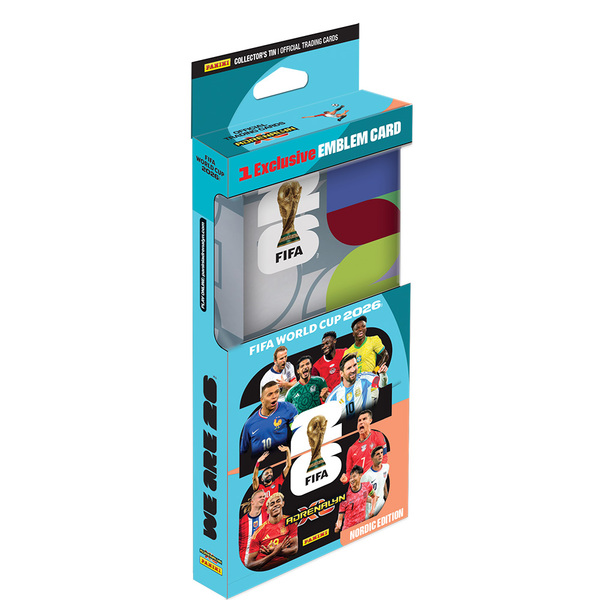 World Cup 2026 Pencil Tin Design 3 - Samlekort