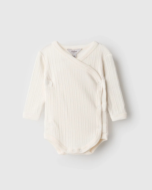 Lillelam Body Mini August, Hvit Hvit - Lillelam