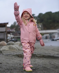 Kattnakken Regnsett Plask Rosa Krystall Rosa krystall - Kattnakken