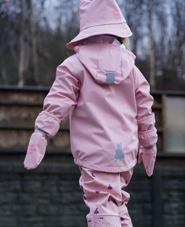 Kattnakken Regnsett Plask Rosa Krystall Rosa krystall - Kattnakken