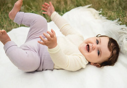 Lillelam Body Mini July, Hvit Hvit - Lillelam