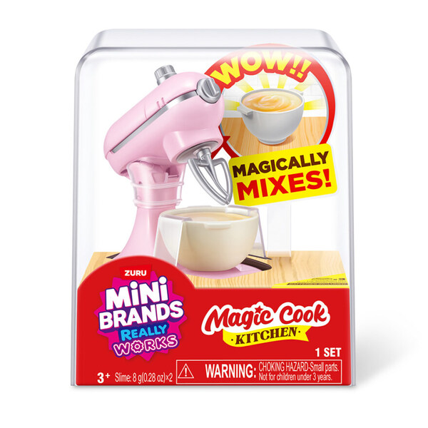 Mini Brands Really Works Magic Cook Kitchen S1 Kjøkkenmaskin - Leiker