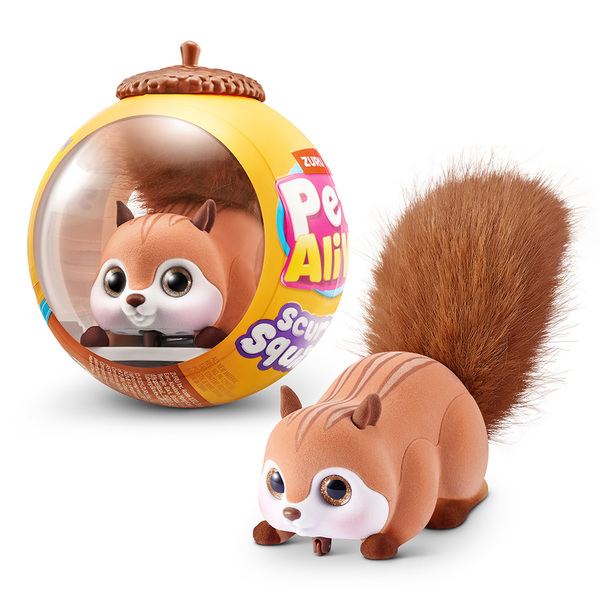 Pets Alive Scurry & Run Squirrel Brun - Zuru