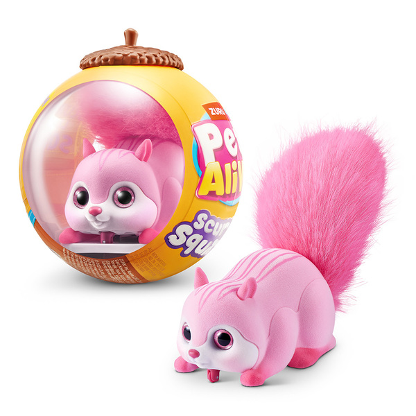 Pets Alive Scurry & Run Squirrel Rosa - Zuru