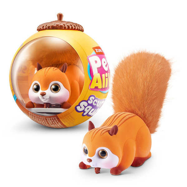 Pets Alive Scurry & Run Squirrel Oransje - Zuru