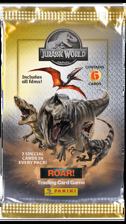 Jurassic World startsett samleperm + samlekort jurassic world startpakke - Småvarer