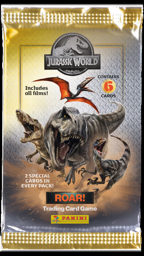 Jurassic World startsett samleperm + samlekort jurassic world startpakke - Småvarer