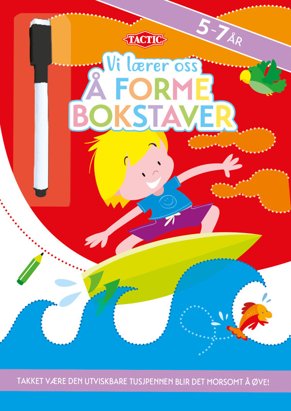 Vi lærer oss å forme bokstaver aktivitetsbok Aktivitetsbok - Tactic