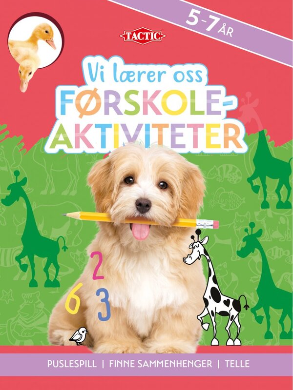 Vi lærer oss førskole aktiviteter aktivitetsbok Aktivitetsbok - Tactic