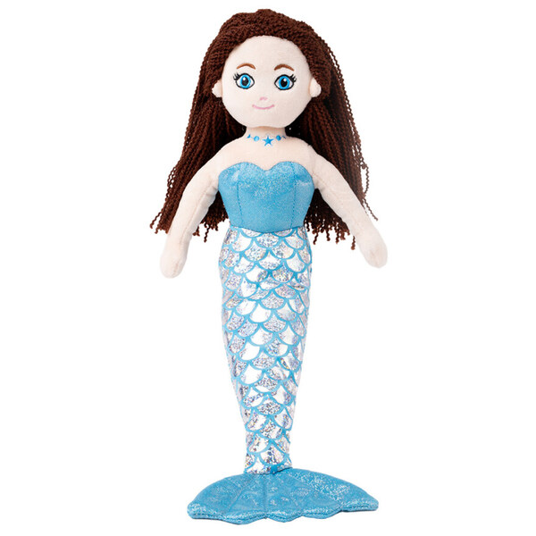 Teddykompaniet havfrue blå, 35cm Teddykompaniet Havfrue Blå - Teddykompaniet