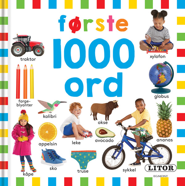Pekebok Første 1000 ord Pekebok - Egmont Litor