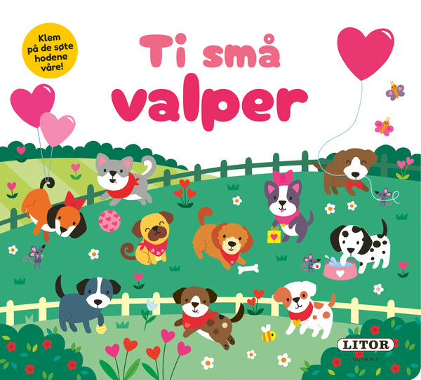 Lekebok Ti små valper Lekebok - Egmont Litor