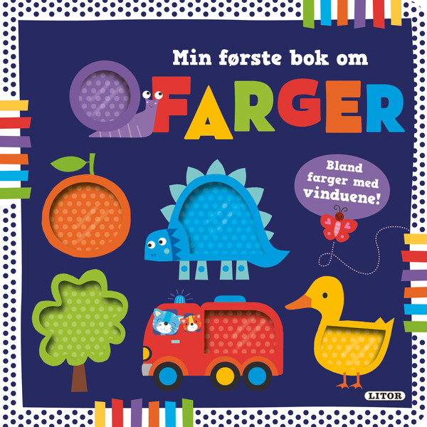 Lekebok Min første bok om farger Lekebok - Egmont Litor