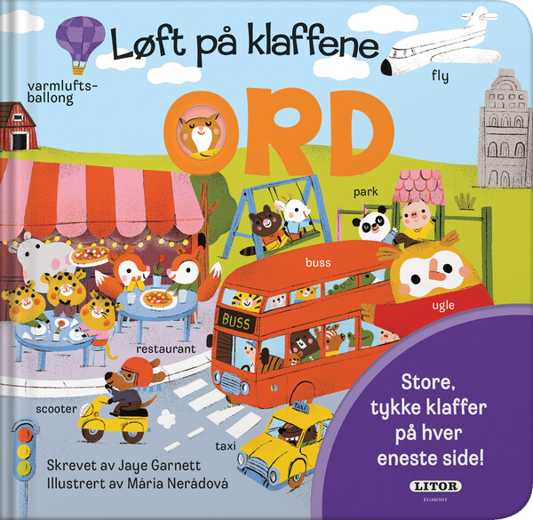 Lekebok ORD med klaffer Lekebok - Egmont Litor