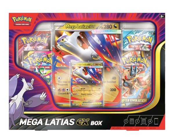 Pokemon Box EX Mega Latias  Mega latias - pokèmon