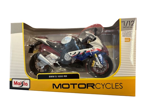 Maisto 1:12 MOTORBIKE BMW S 1000 RR BMW S 1000 RR - Burago