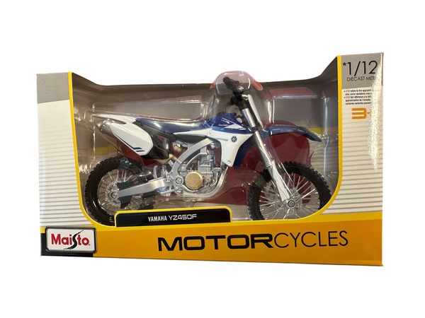 Maisto 1:12 MOTORBIKE Yamaha YZ450F Yamaha yz450f - Burago
