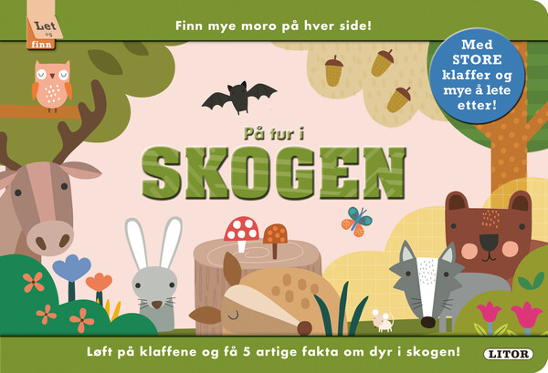 Lekebok På tur i skogen På tur i skogen - Egmont Litor