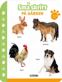 Pekebok små skritt - På gården Små skritt - på gården - Egmont Litor