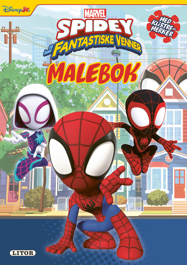Malebok Spidey Spidey - Egmont Litor