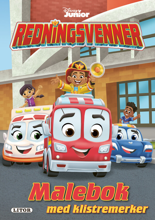 Malebok WD Redningsvenner Redningsvenner - Egmont Litor