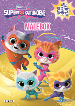 Malebok WD Superkattungene Superkattungene - Egmont Litor