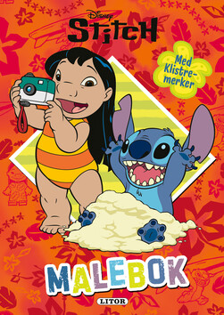 Malebok Stitch Stitch - Egmont Litor