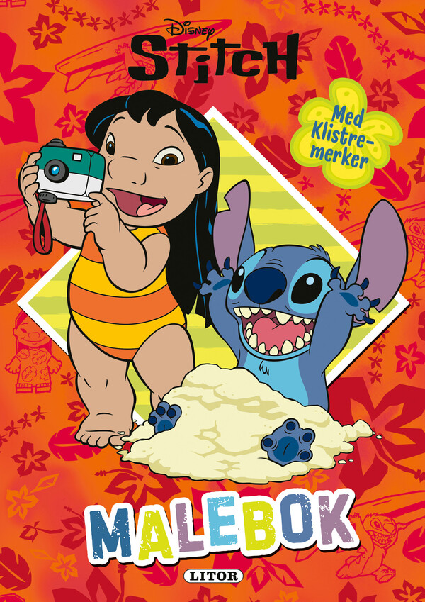 Malebok Stitch Stitch - Egmont Litor