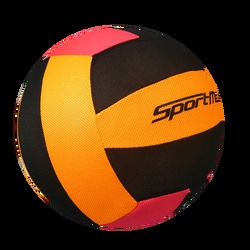 SportMe Kjempevolleyball 50 cm rød/oransj/sort Kjempevolleyball rød/oransj/sort - Sport Me