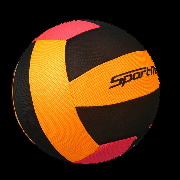SportMe Kjempevolleyball 50 cm rød/oransj/sort Kjempevolleyball rød/oransj/sort - Sport Me