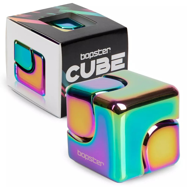 BOPSTER FIDGET KUBE SPINNER - FLERFARGET METALLISK Flerfarget metalllisk - Småvarer