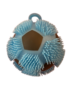 Puffer ball 16cm fotball Blå - Fidget Toys