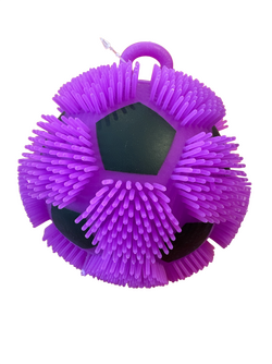 Puffer ball 16cm fotball Lilla - Fidget Toys