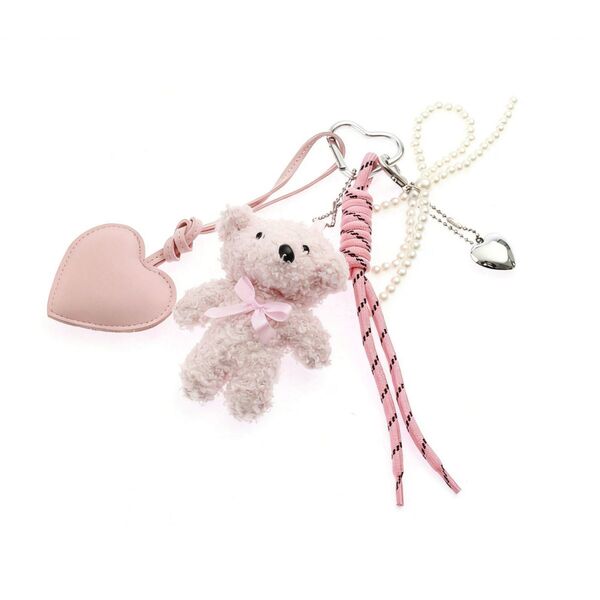 BAG CHARM BAMSE ROSA TINKA Rosa Bamse - Tinka
