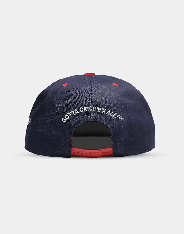 Pokémon – Denim Snapback Caps MØRKEBLÅ - Difuzed