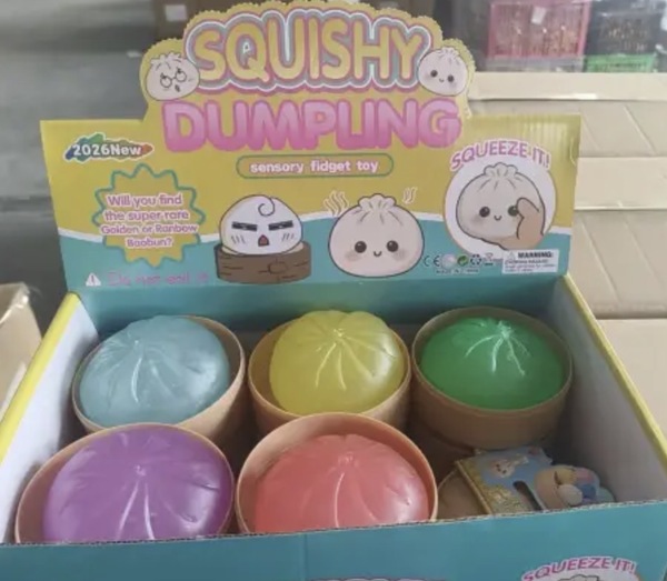 Squishy DUMPLING 8,5cm Dumpling - Småvarer