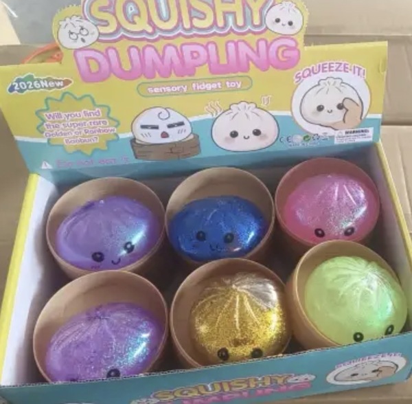 Squishy DUMPLING 8,5cm Dumpling - Småvarer