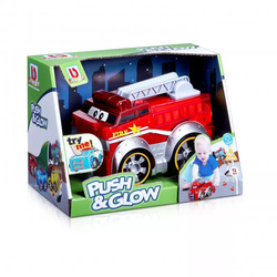 BB Junior Brannbil Push & Glow Branbil - BB Junior